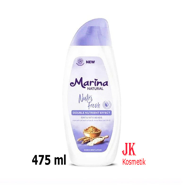 Marina Hand Body Lotion Natural 475 ml - Ukuran Jumbo Besar