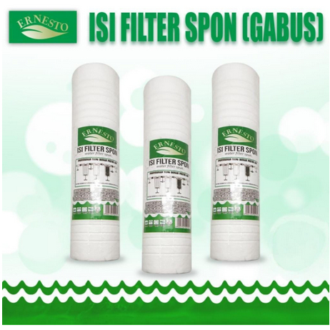 Isi Filter Saringan ERNESTO Benang / Gabus / Karbon