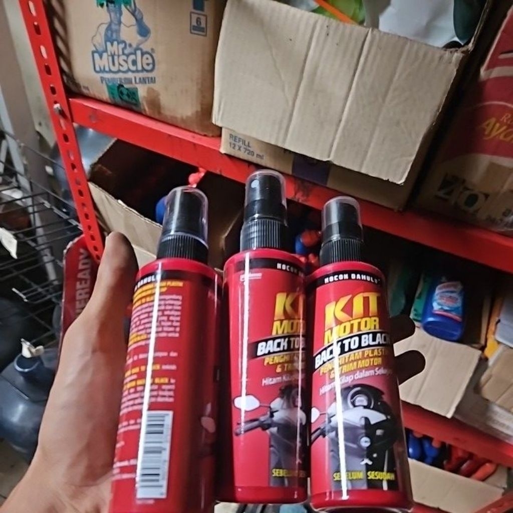 Kit motor back to black botol