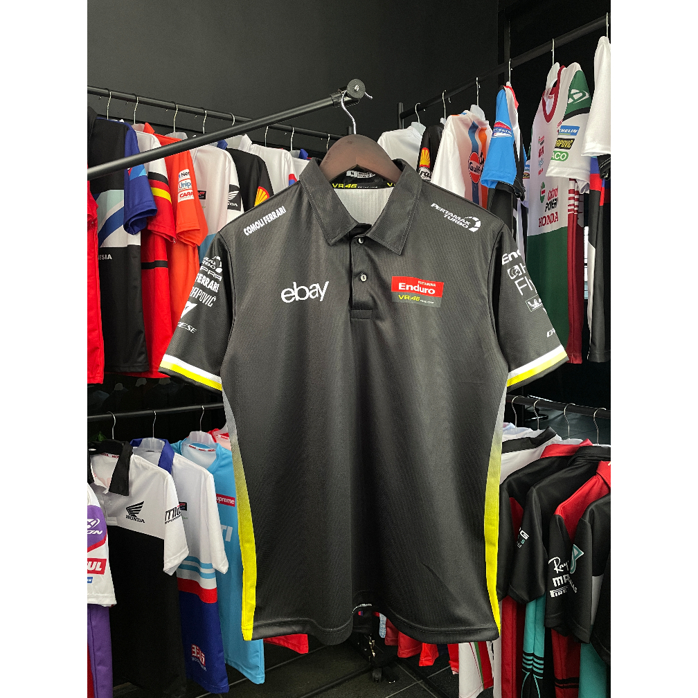 KAOS JERSEY GP EN-DURO VR46 POLO - DRYFIT PREMIUM FULL PRINTING