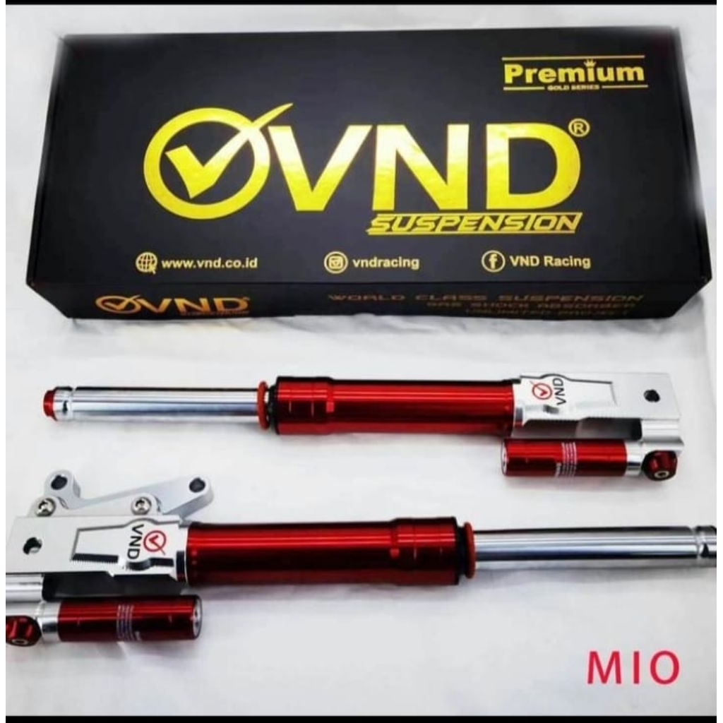 SHOCK DEPAN VND RACING AK 111 B1 YAMAHA MIO SOUL / MIO SMELL/MIO MIO M3 XEON MIO J VARIO BEAT SCOOPY