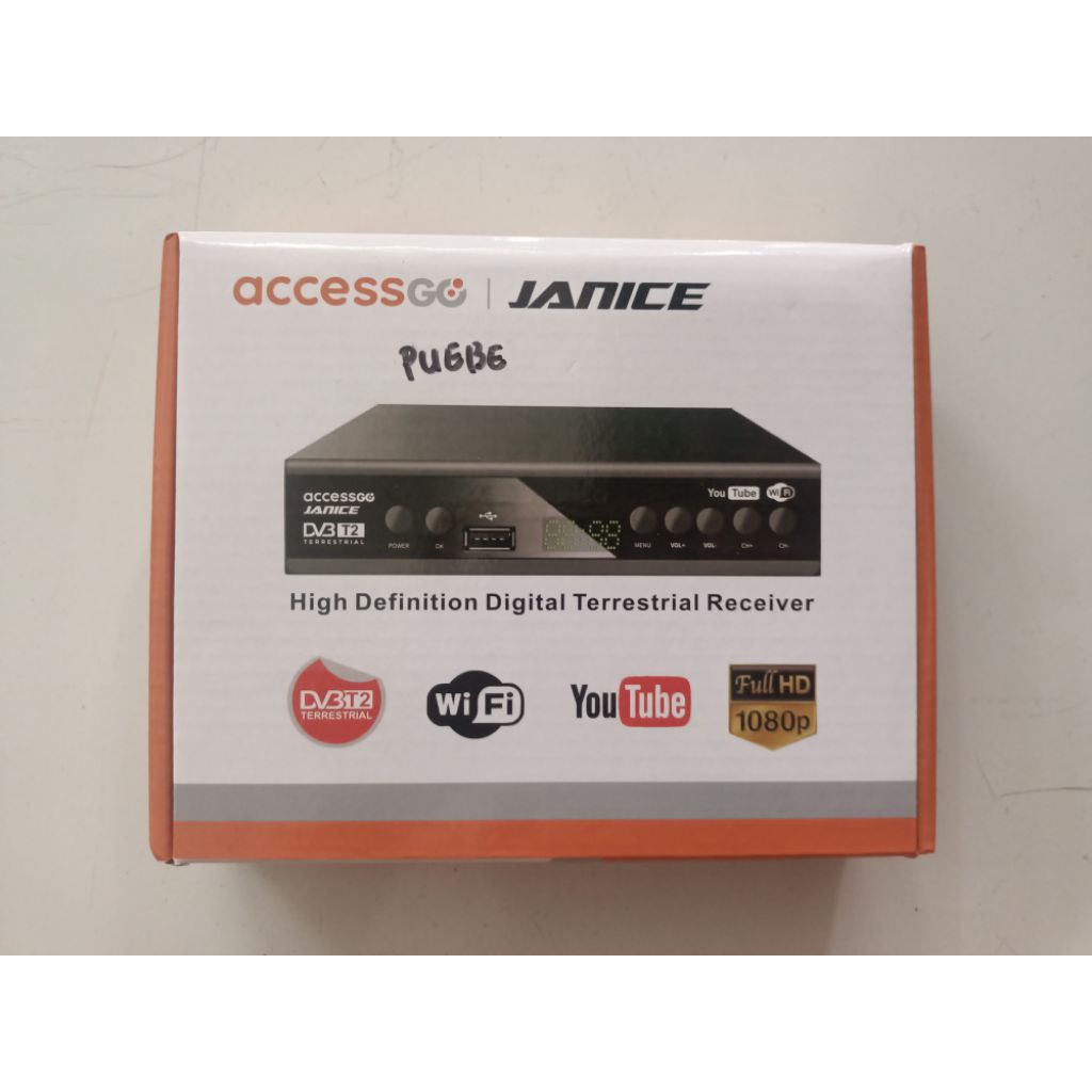 STB Set Top Box Siaran TV Digital DVB-T2 ACCESSGO JANICE