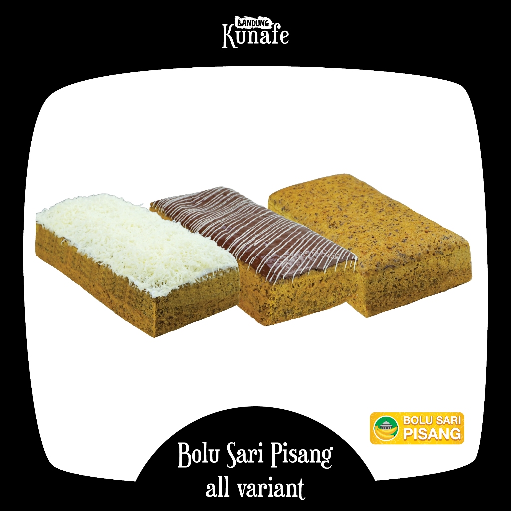 BANDUNG KUNAFE | Bolu Sari Pisang