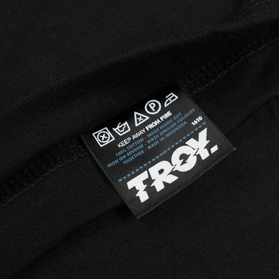 Troy Company Oversize Tshirt Black Alienation - Kaos Oversize Lengan PendekHitam Dimension OVD 2527