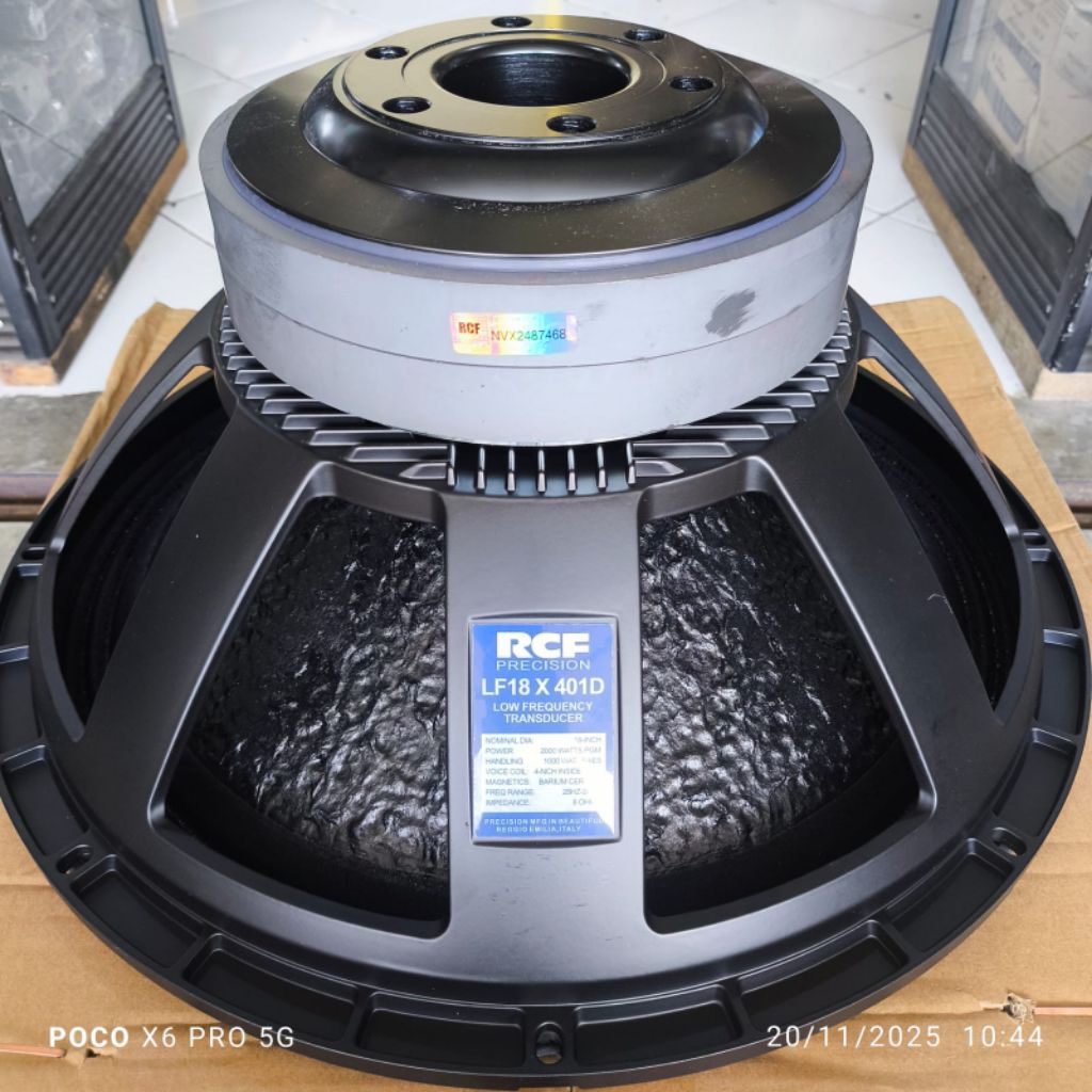 RCF 18X401D SPEAKER KOMPONEN 18 INCH