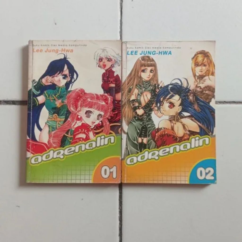 Komik Elex ADRENALIN Original Bekas