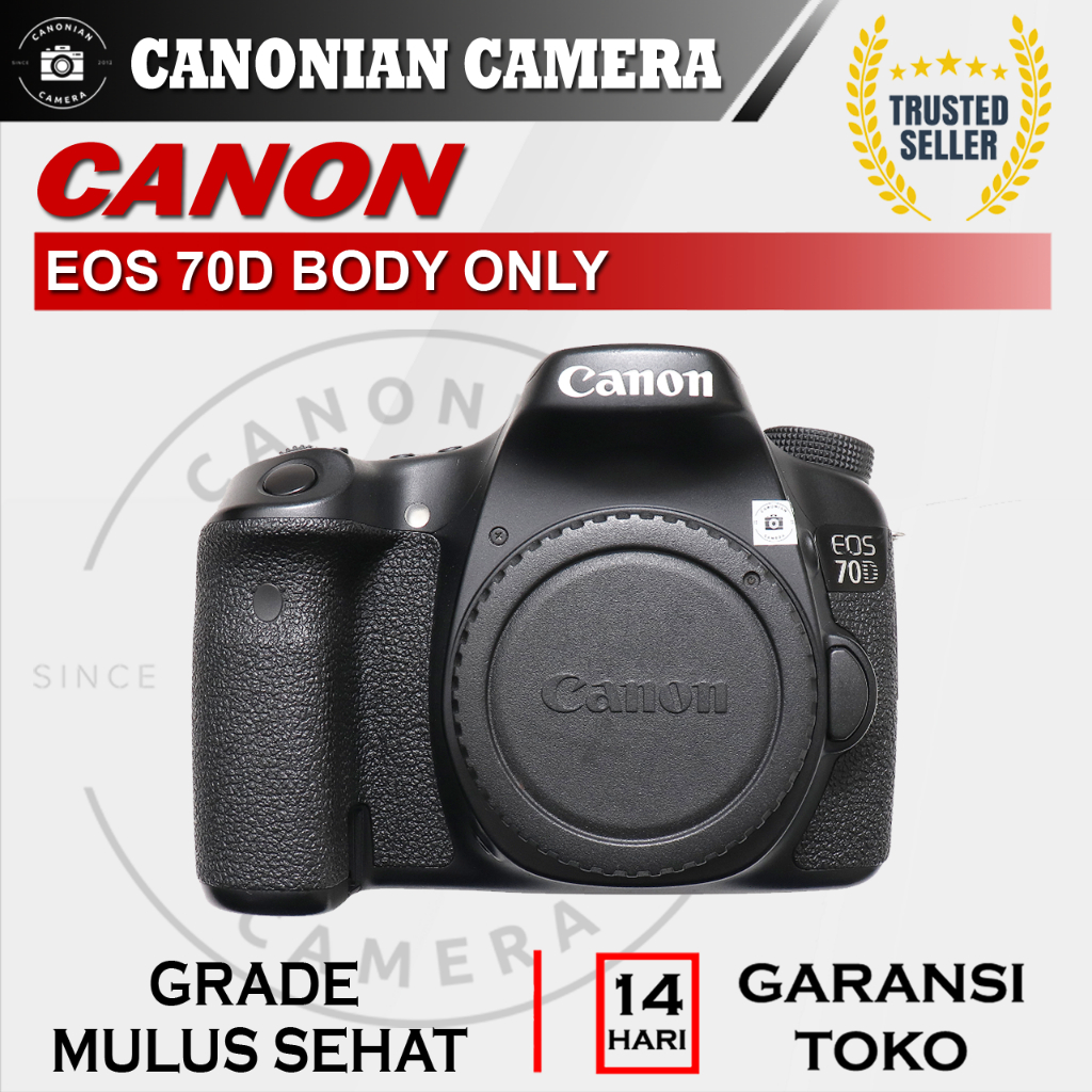 Kamera Canon 70D Camera DSLR