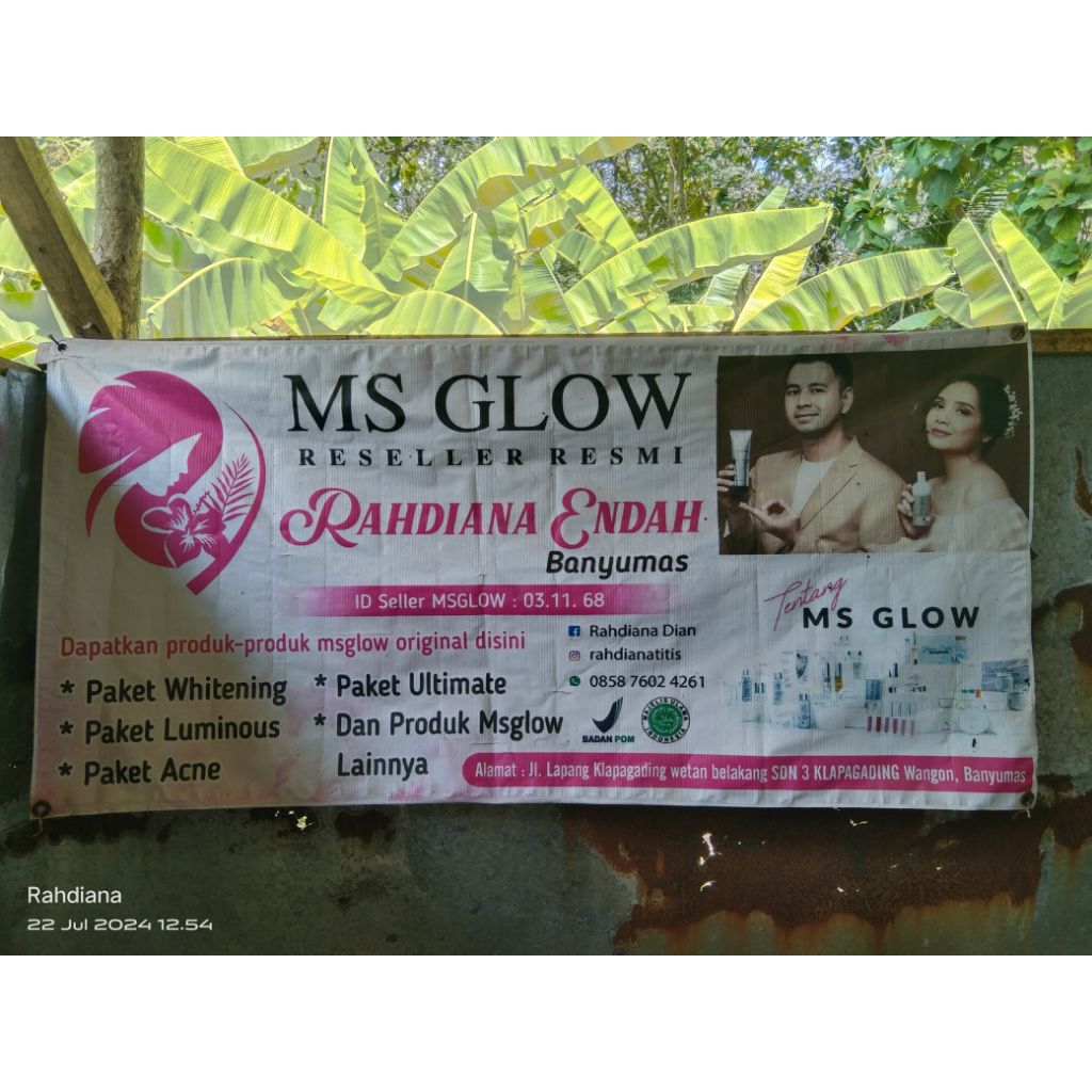Paket wajah ms glow original (Reseller resmi)