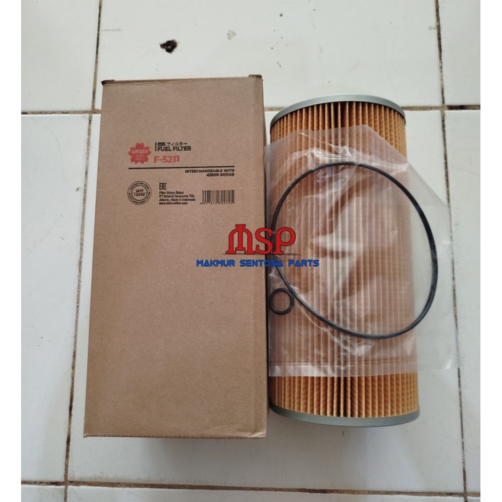 FUEL FILTER F-5211/41650-501140/14650-501140 SAKURA