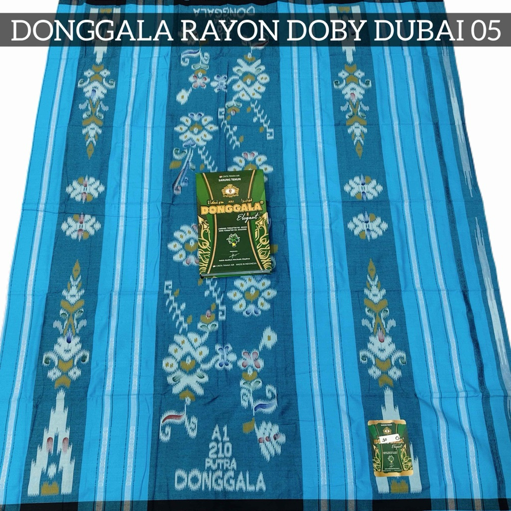 Sarung Tenun DONGGALA ASLI Original Habib Abdillah Alaydrus Balian Kembang Motif BHS Terbaru INFINIT