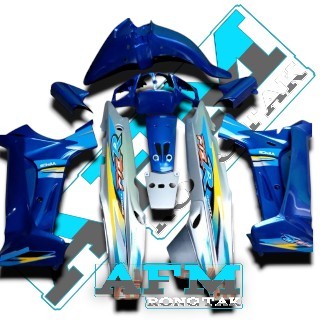 PROMO cover bodi Fizr full set bodi motor fizr limitid edition biru silver