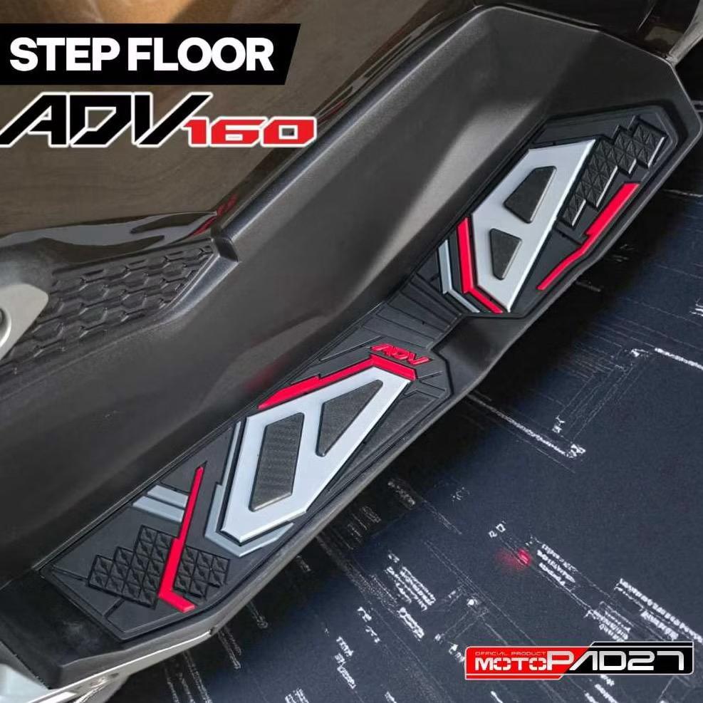 Karpet Pijakan Alas Kaki Motor ADV160 Bordes Pijakan Kaki Honda ADV160 Tebal Premium