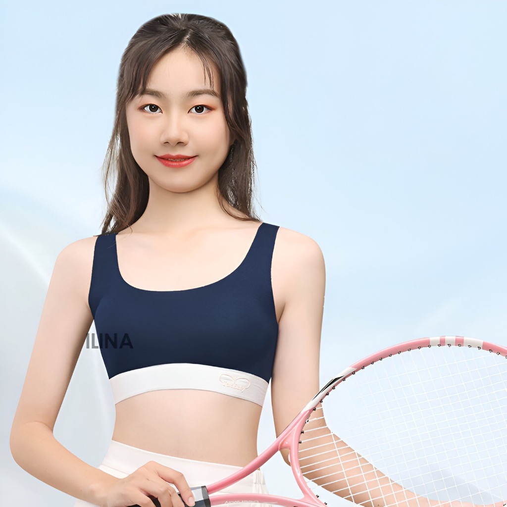 MS15 Miniset Bra Remaja Seamless Tanpa Kawat BH Wanita Anak Sekolah Tanktop Pelajar Import Korea Jep