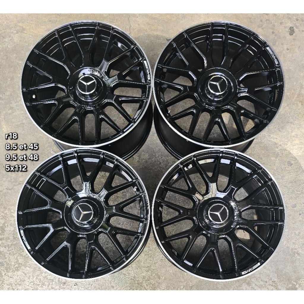 velg ring 18 rep amg pcd 5x112