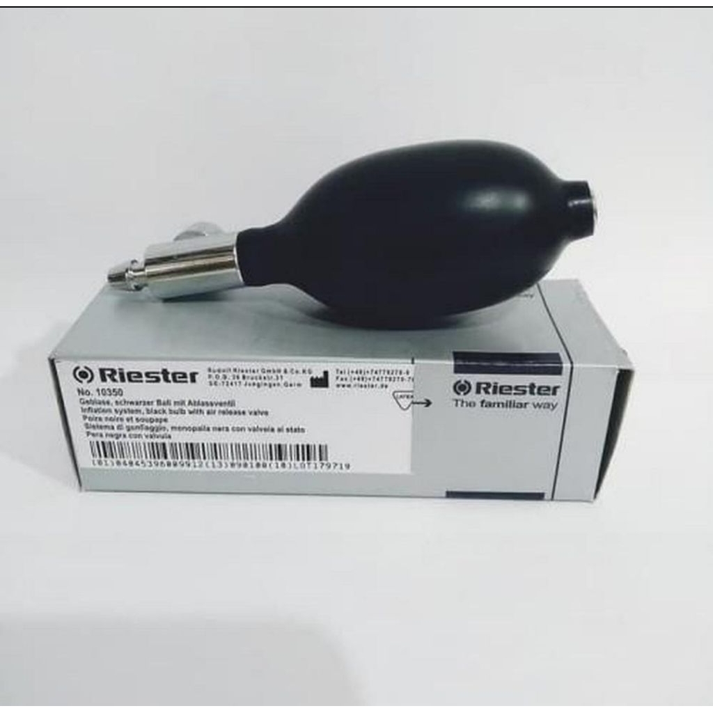 pompa riester, bulb riester