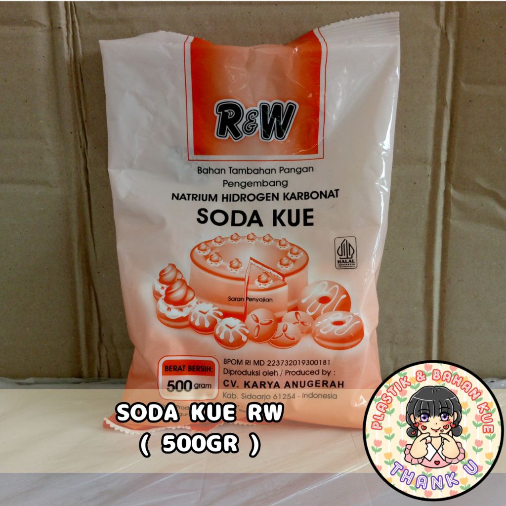 Soda kue RW/ soda kue rajawali/ soda kue 500gr/ soda kue