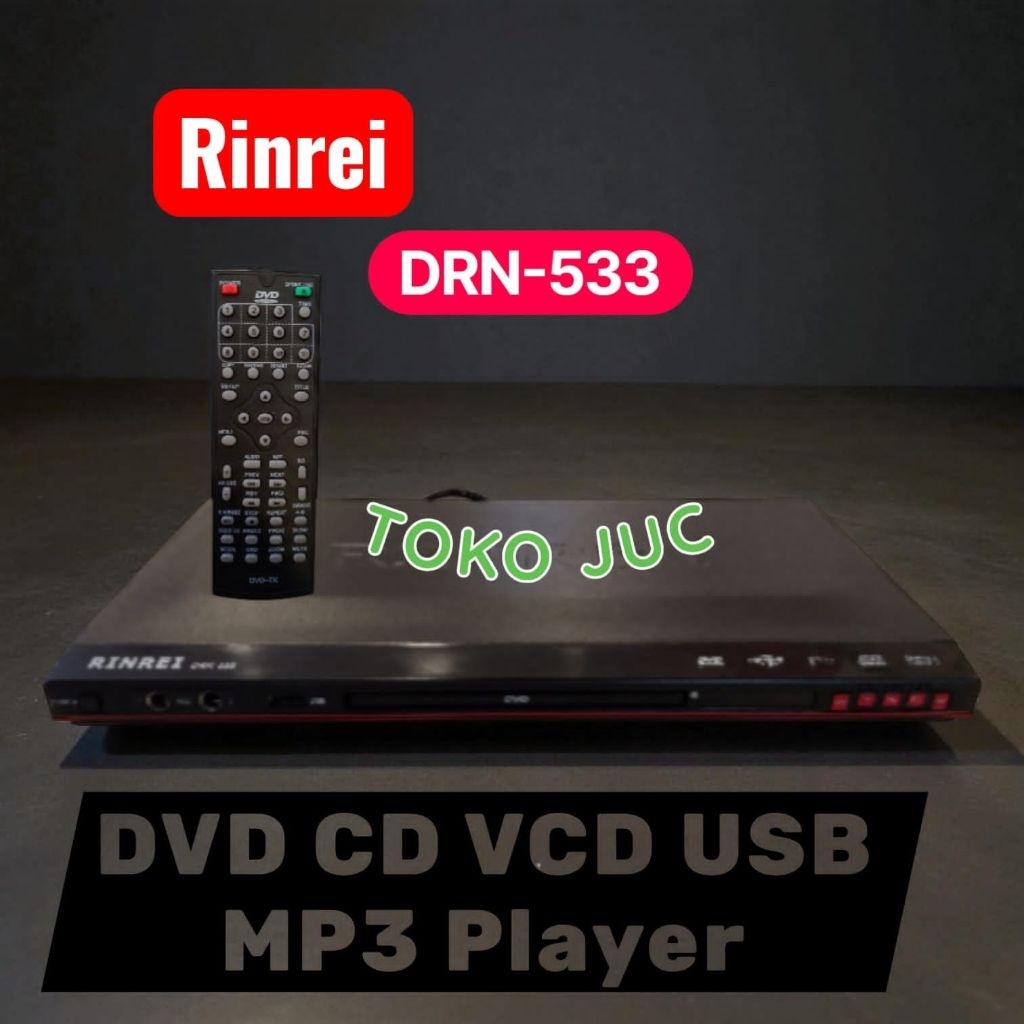 DVD PLAYER VCD Player DVD Rinrei DRN-533