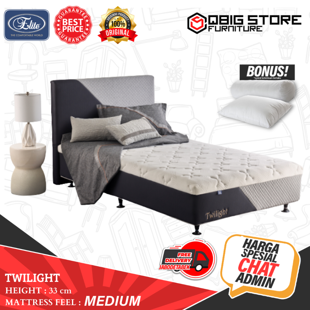 Kasur Spring bed Elite Divan Bed Twilight