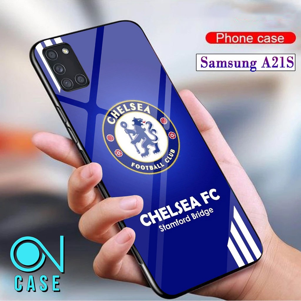 Case SAMSUNG A21S mistercase11 Motif [ Club Bola ] Case Hp Glossy Casing Hardcase Softcase Bisa cod