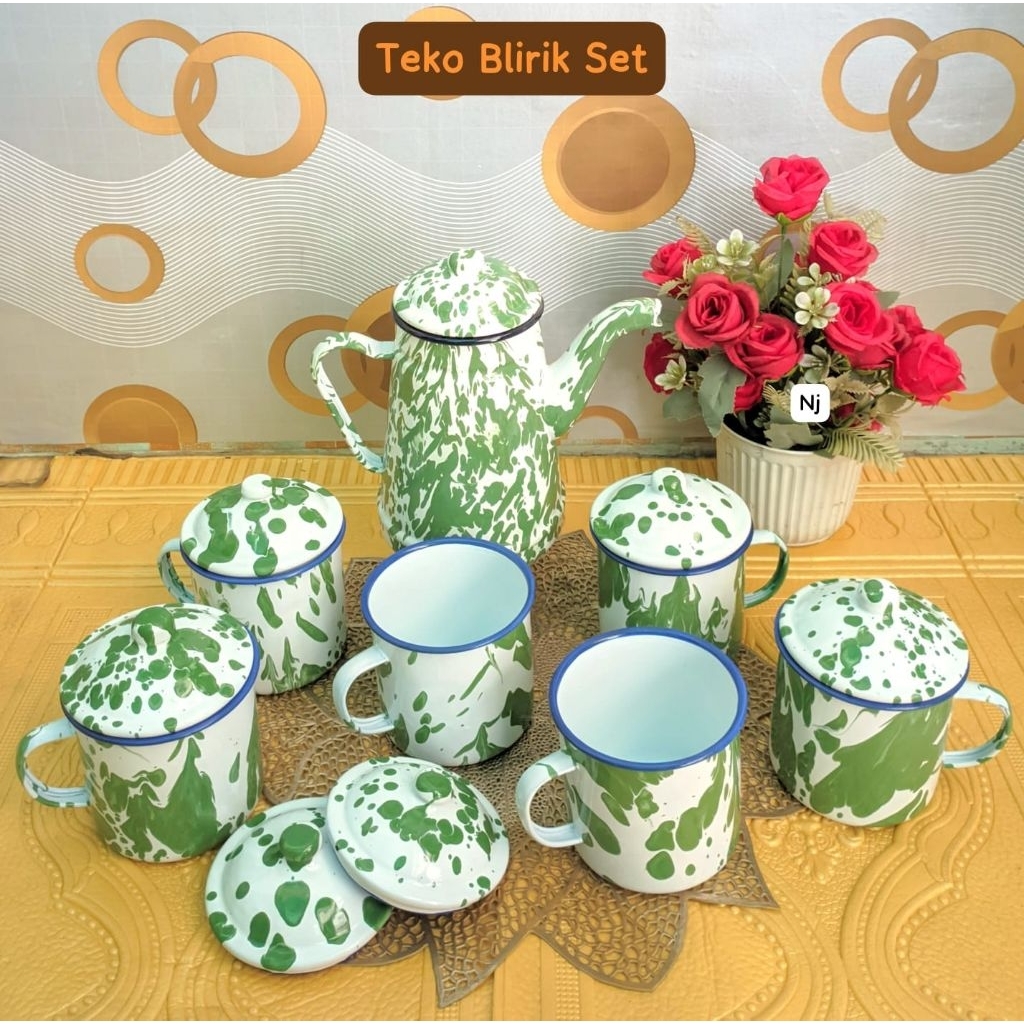 Teko Blirik Set Jadul