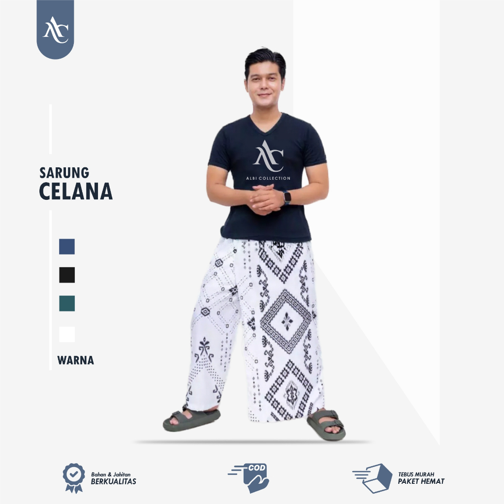 SARUNG CELANA DEWASA santri/santriwati  Sarung Instan Pria Dewasa  Sarung Batik Pria Dewasa  Wadimor