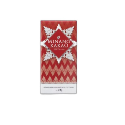 Minang Kakao Milk Chocolate With Cocoa Nibs