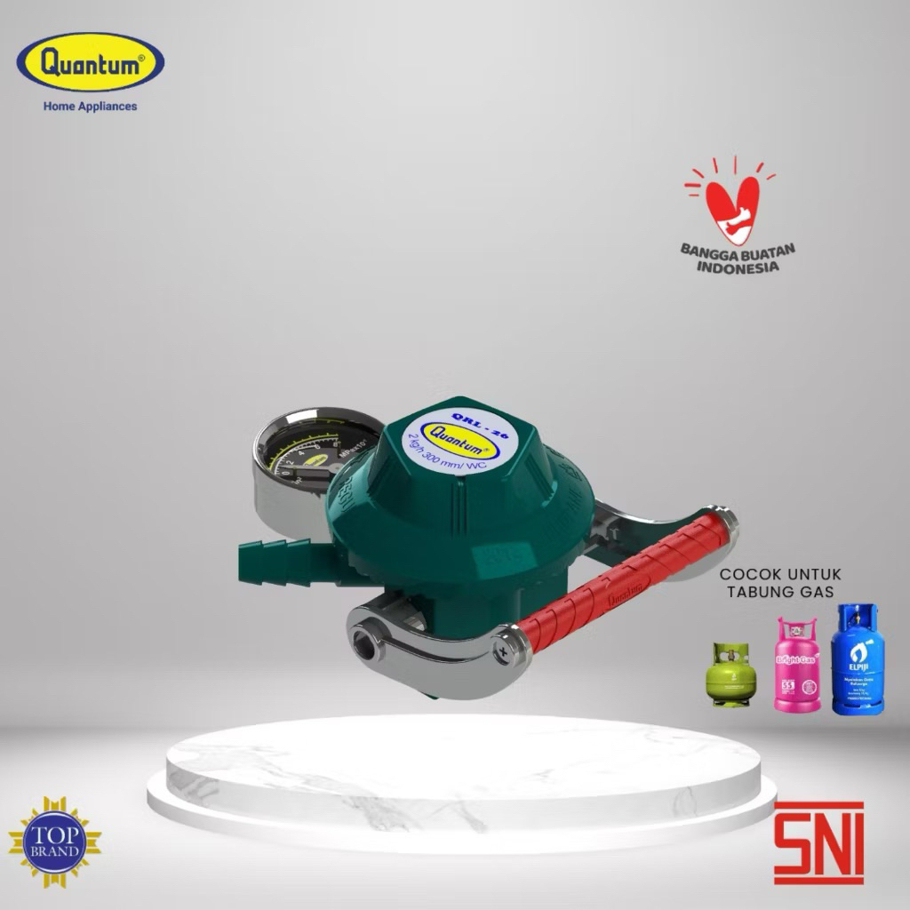 Regulator Gas Quantum Double Lock QRL-26