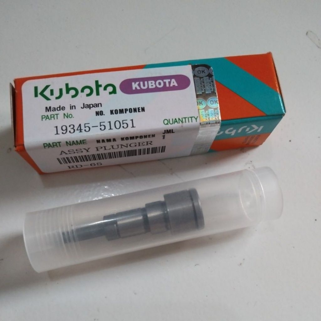 PLUNGER RD65 KUBOTA BOTOL PLUNGER MESIN DIESEL SOLAR RD65