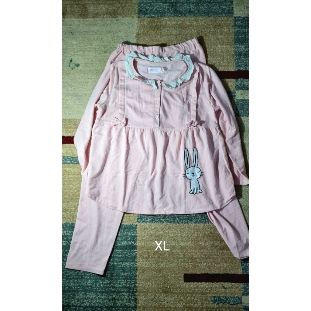 piyama baju tidur wanita preloved