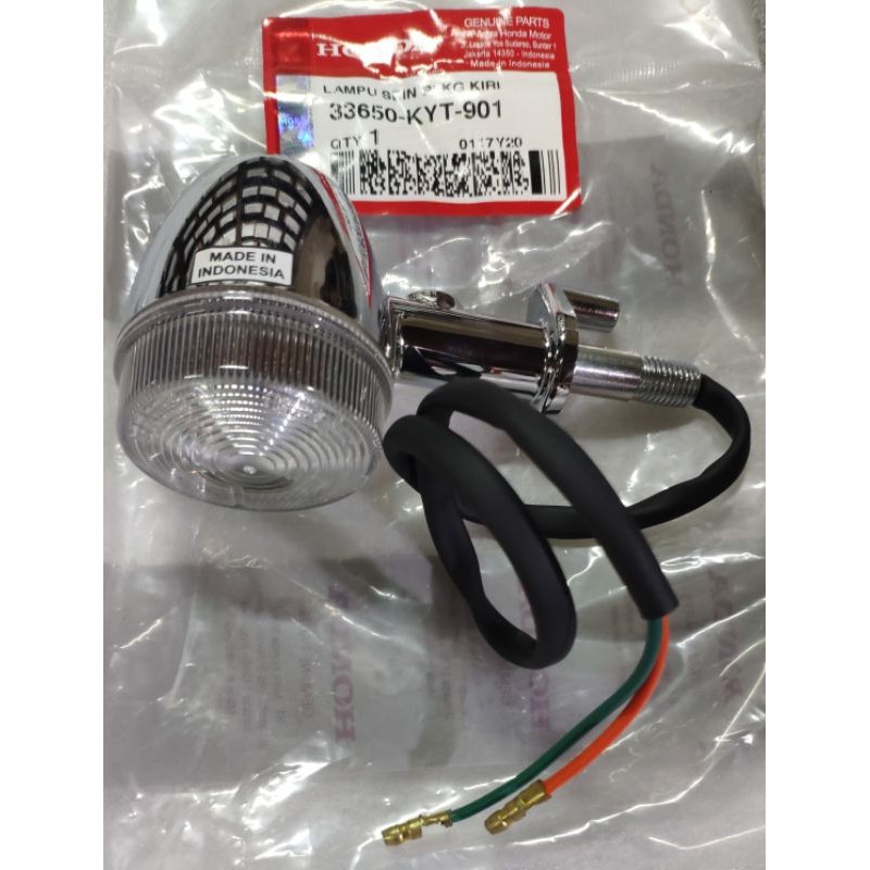 33650KYT901 Winker Sein Belakang Kiri Scoopy Karbu Ori Honda