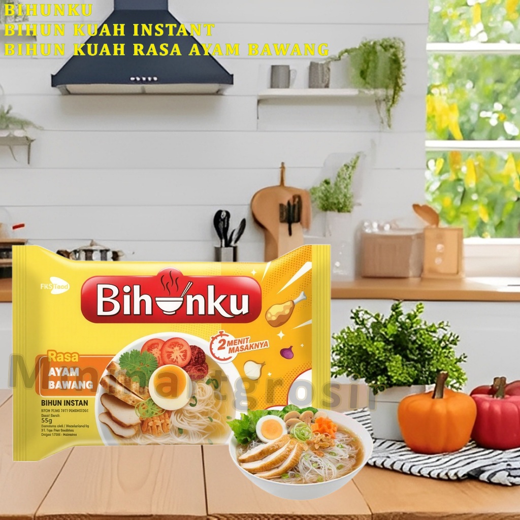 Bihunku / Bihun Kuah Instan / Bihun Kuah Rasa Ayam Bawang / 55gr