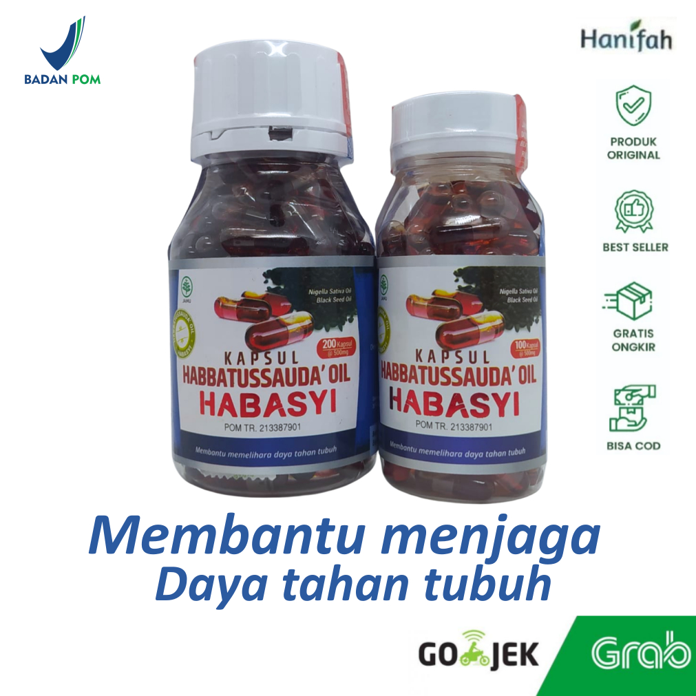 kapsul habbatussauda Oil Habasyi