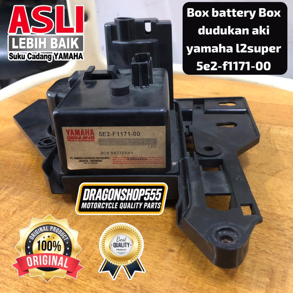 BOX DUDUKAN AKI BOX BATTERY YAMAHA L2S ORIGINAL YGP 5E2-F1171-00