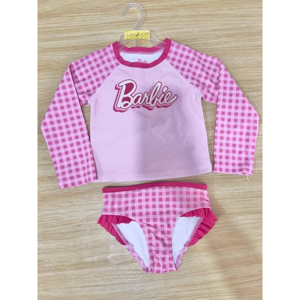 • BABYLURAIN • Setelan Baju Renang Bikini Anak Barbie