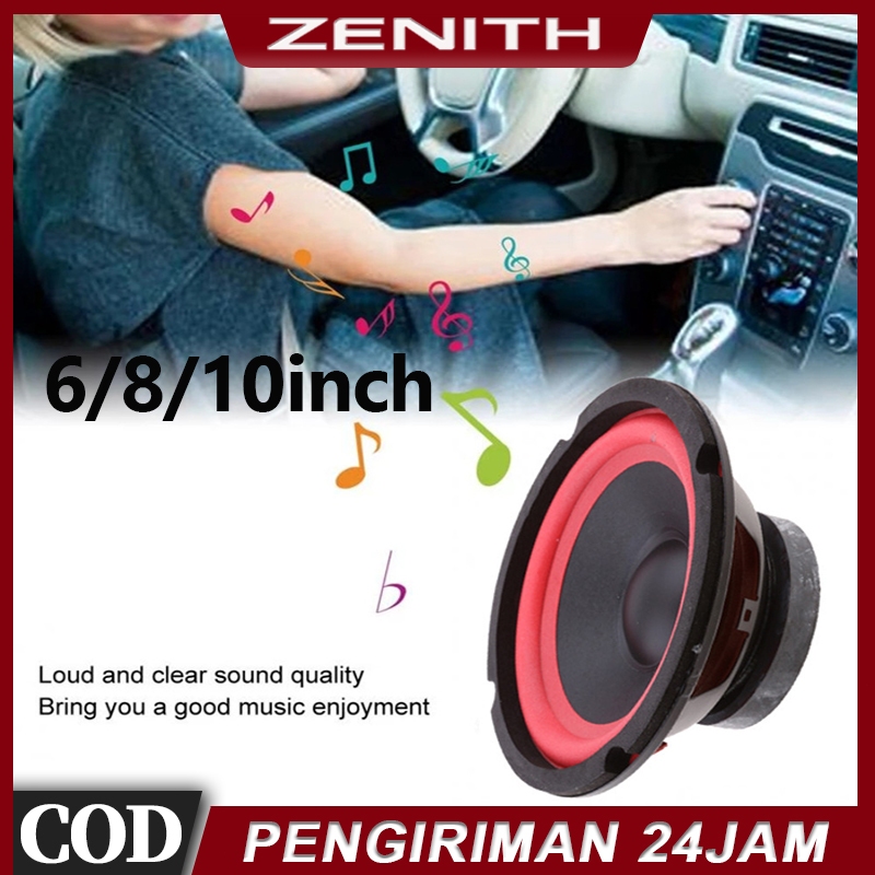 Speaker Subwoofer Mobil 6 Inci 8 Inci 10 Inci Subwoofer Subwoofer Speaker Kelas Menengah Mobil