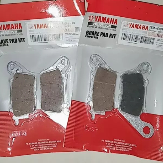 YC- F580500- Dispad Kampas rem depan YAMAHA mio m3 nmax aerox lexy freego xride 125 fino 125/ suku c