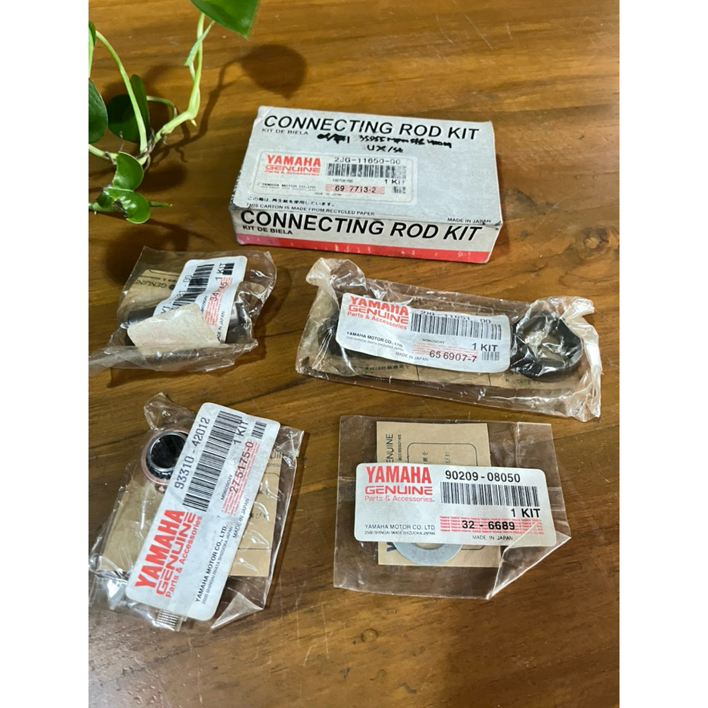 Stang Stand Seher Stand Piston Con Rod Set F1ZR FIZR Alfa Japan Original YGP 2JG-11650-00