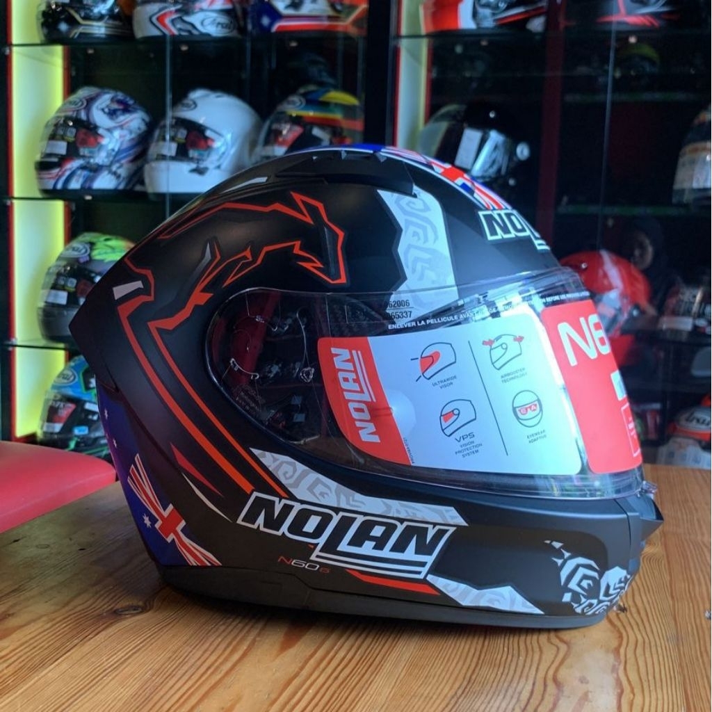 NOLAN N60-6 CASEY STONER KODE 50 FREE ANTI FOG
