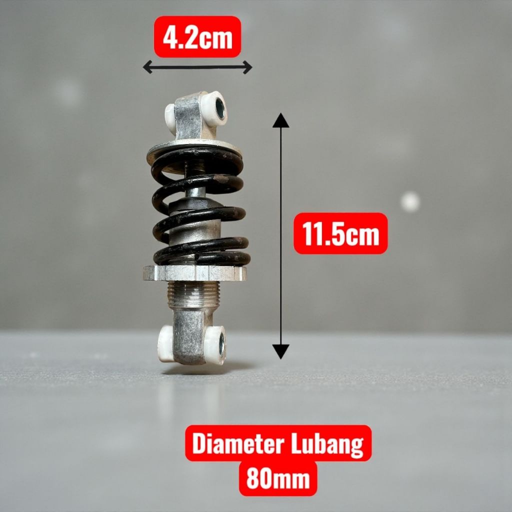 TERMURAH Shockbreaker Belakang - Monoshock 11.5 cm Universal Mini Motor Mini Trail - Mini ATV 50cc 2