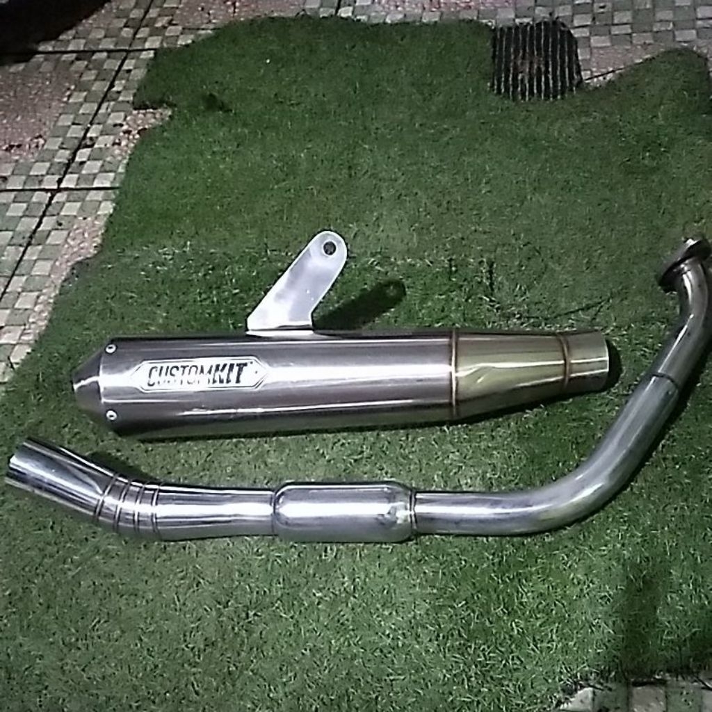 knalpot costum kit ori buat xsr 155