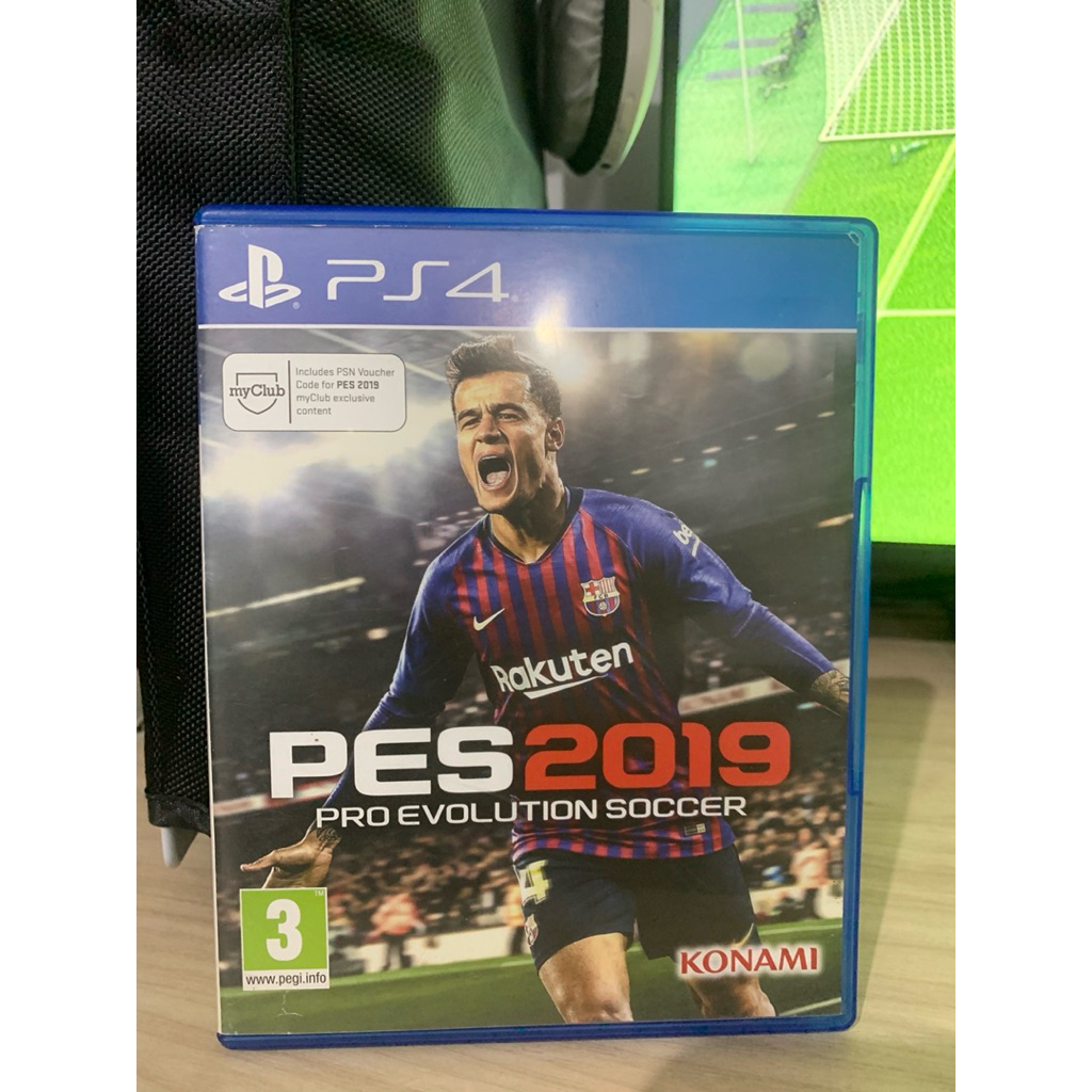 Kaset Bd Pes 2019 PS4 + Option File Update 2025