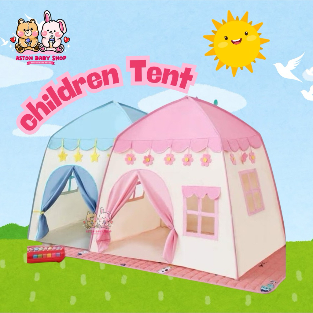 Mainan Tenda Anak - Mainan Rumah Tenda - Children Tent - Mainan Camping - Mainan Tenda Tendaan