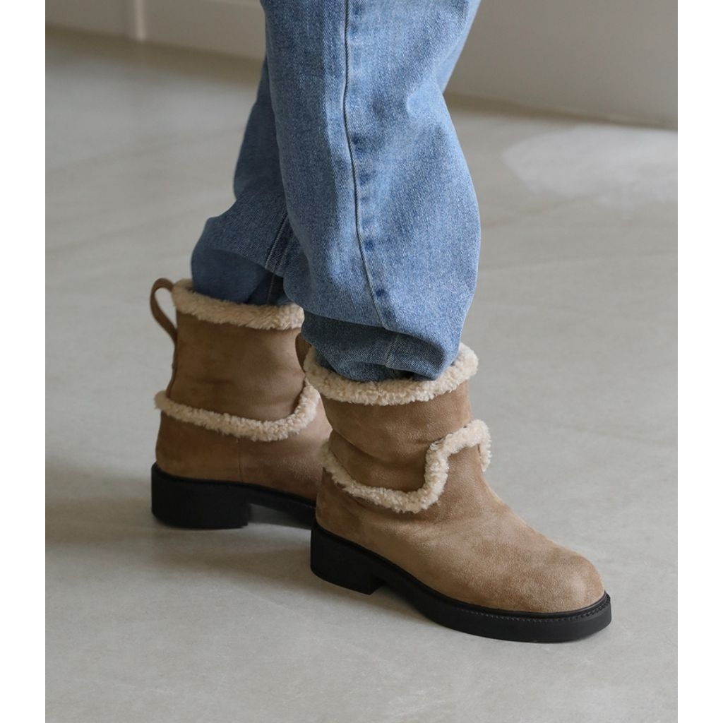 Sappun Martha Fur Lined Boots (4cm)