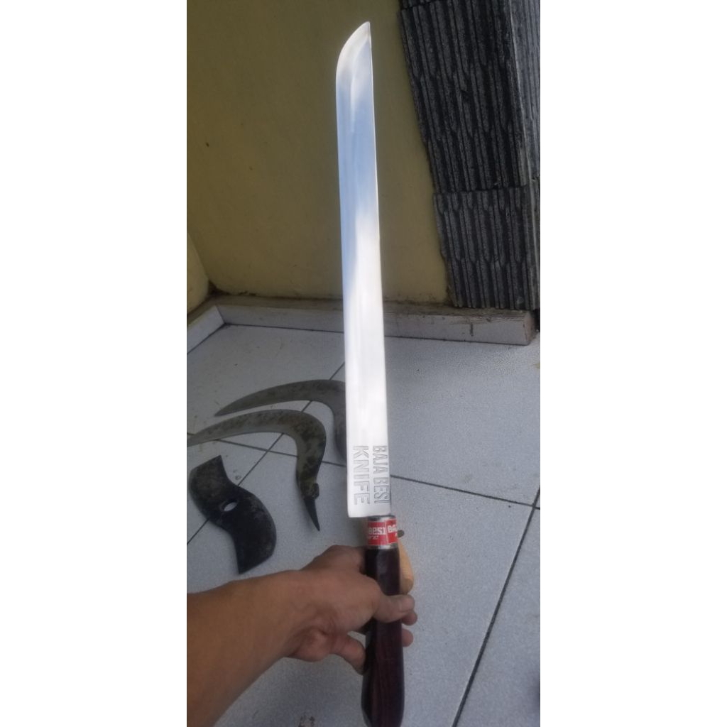 pisau sembelih Baja moderen german D2