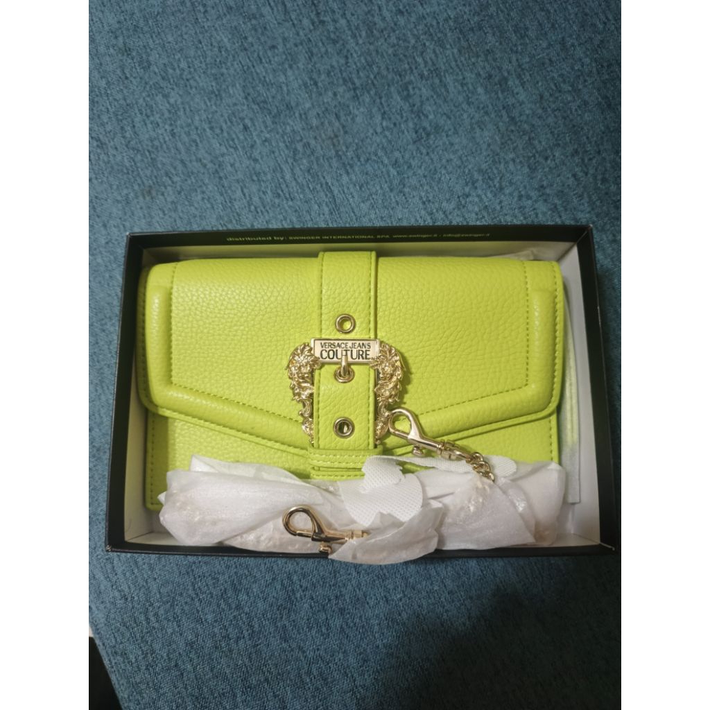 TAS DOMPET WANITA VERSACE CHAIN CROSSBODY BAG