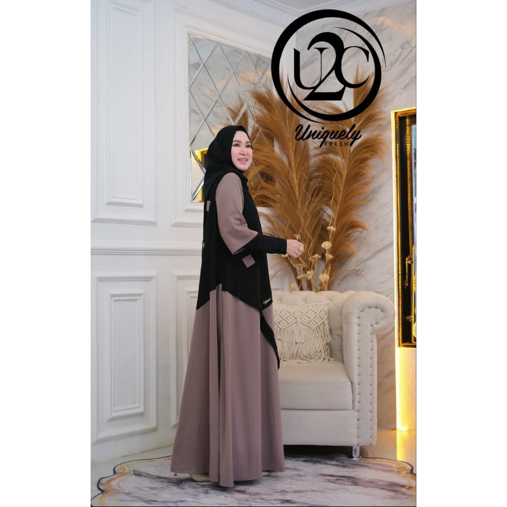 AWLIYA SET SYARI PREMIUM BY U2C GAMIS WESTBREAD