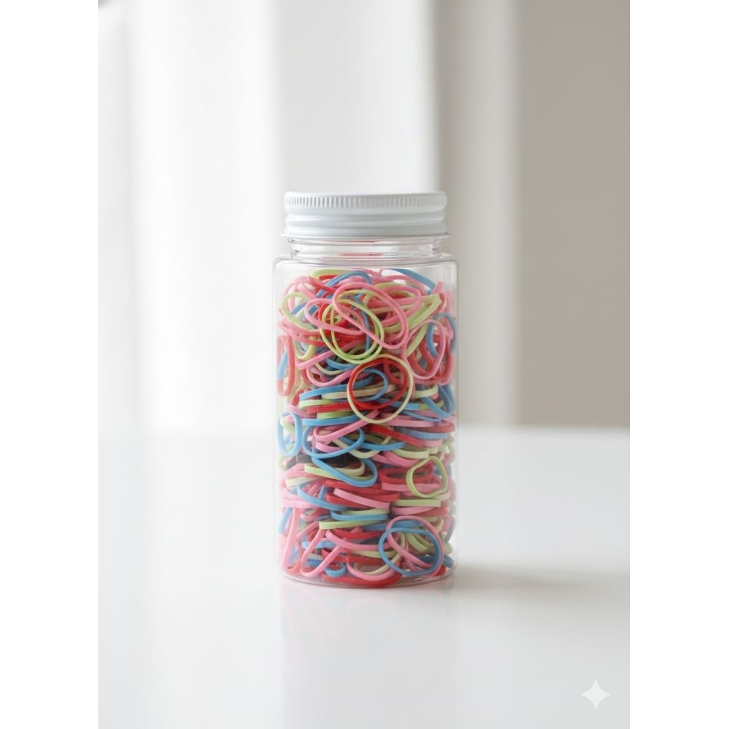 Karet Jepang 250gram / Ikat Rambut Karet Jepang  Kiloan