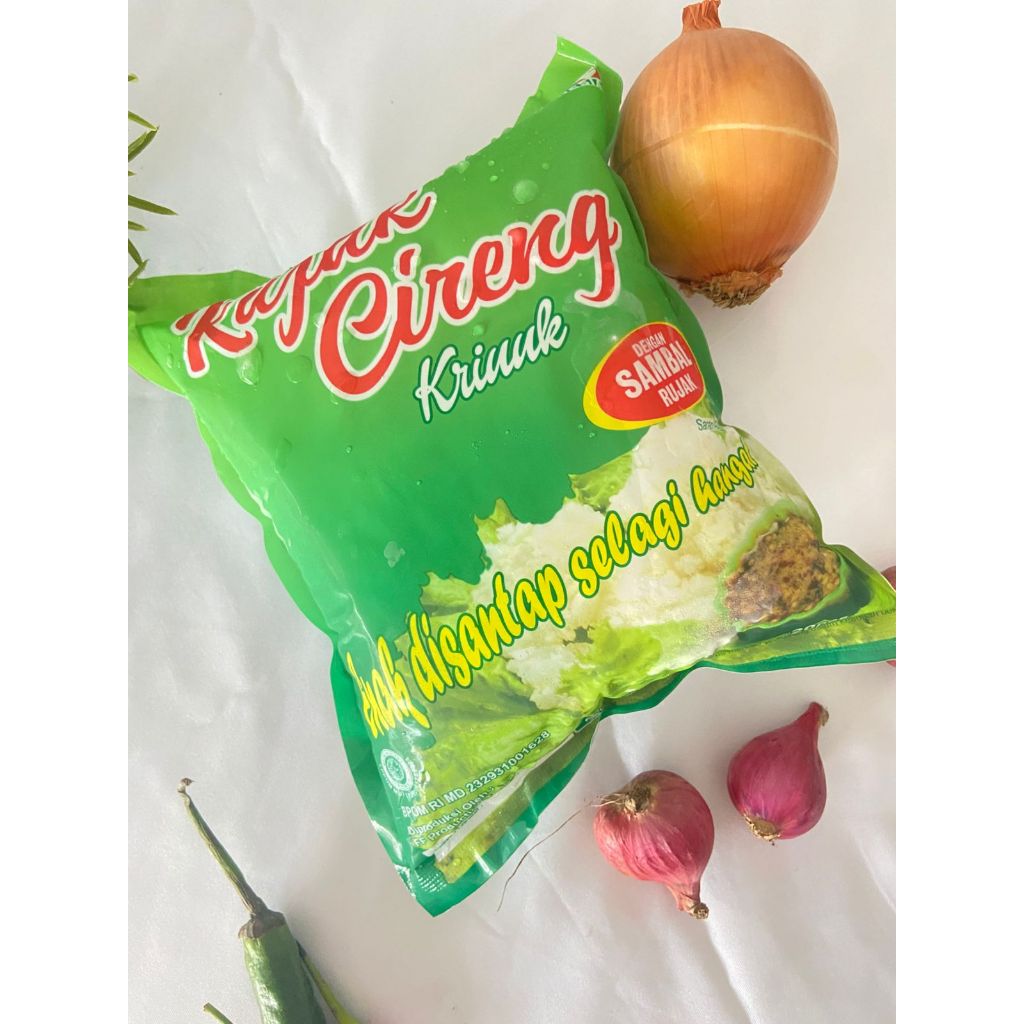 Rujak Cireng Kriuk Renyah Lezat isi 20pcs/Pack ukuran 500 gr Enak disantap selagi hangat