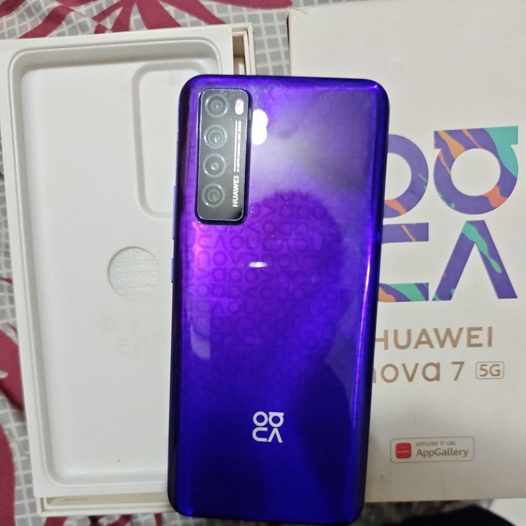 HP HUAWEI NOVA 7 5G 256GB RAM 8GB SECOND FULLSET