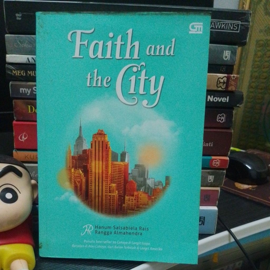 [PRELOVED ORIGINAL] Faith and the City by. Hanum Salsabiela Rais & Rangga Almahendra